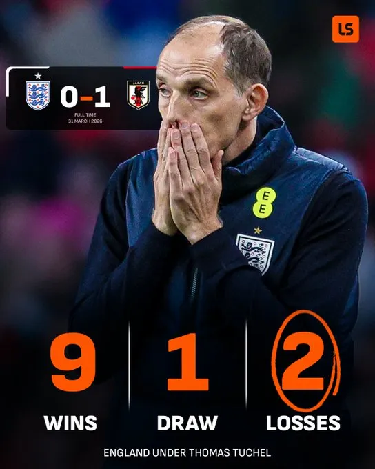 视频直播-英格兰遭遇图赫尔执教下的第二场失利，并且是首次未能进球